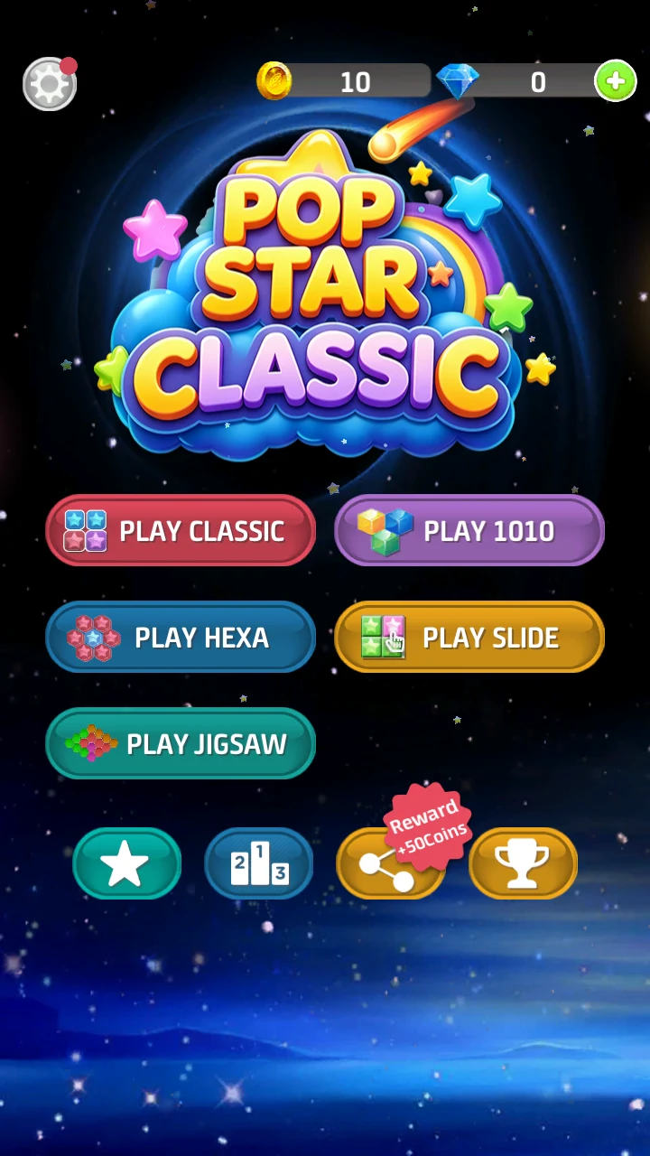 Pop Star Classic - nine modes screenshot
